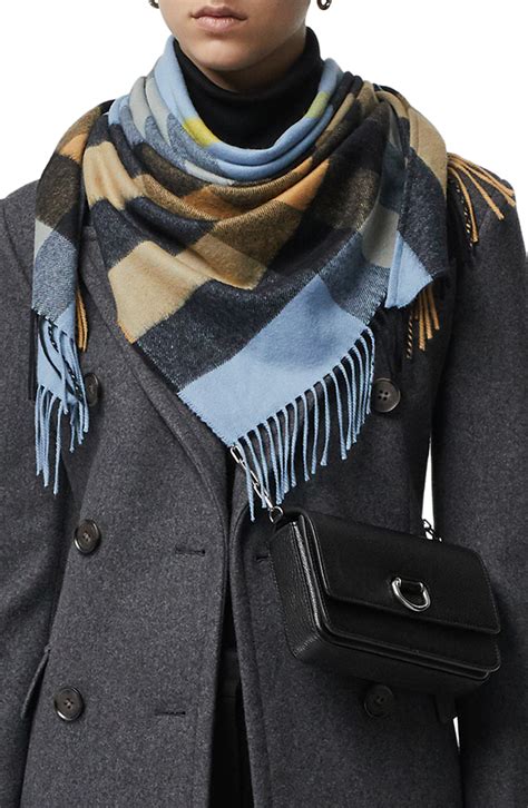 burberry kaschmir tuch|burberry check wool scarf.